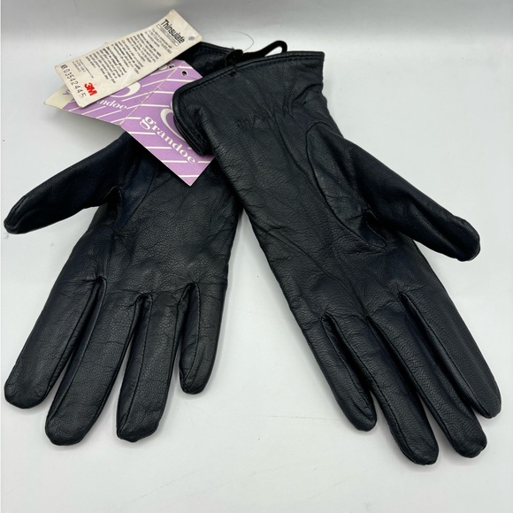 Fall winter women Gloves Real Leather 3M Insulation size Small - Picture 3 of 9